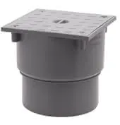 airfit Reinigungsverschluss mit Edelstahlplatte DN 125 oder DN 110