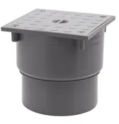 airfit Reinigungsverschluss, Deckel grau DN 125 oder DN 110
