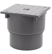 airfit Reinigungsverschluss, Deckel grau DN 125 oder DN 110
