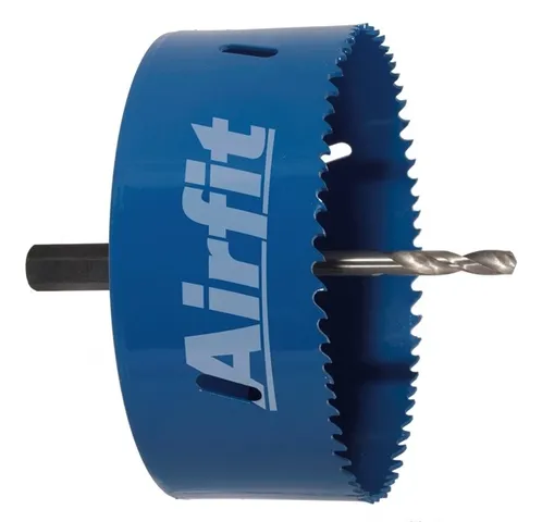 airfit Kreisschneider 106mm,HSS Bimetall mit Aufnahme, für Kunststoff u. Metall