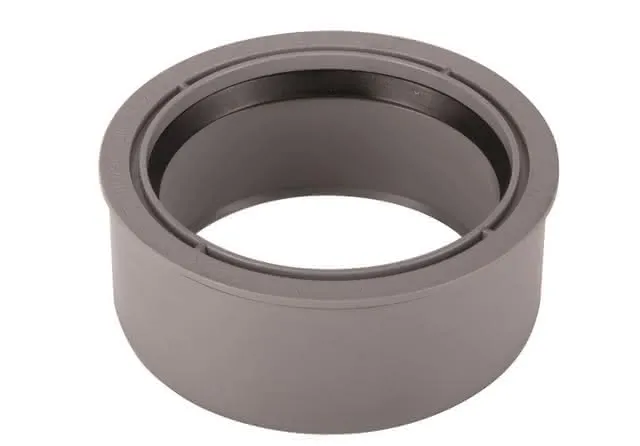 airfit Superkurz-Reduzierstück DN 110x90 aus PP, grau