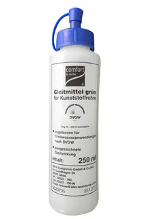 comfort-Gleitmittel 250ml-Flasche grün