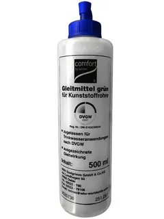 comfort-Gleitmittel 500ml-Flasche grün