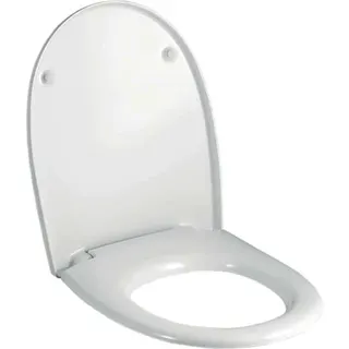 Geberit Felino WC-Sitz, weiß Scharniere verchromt mit Absenkautomatik – Bild 2