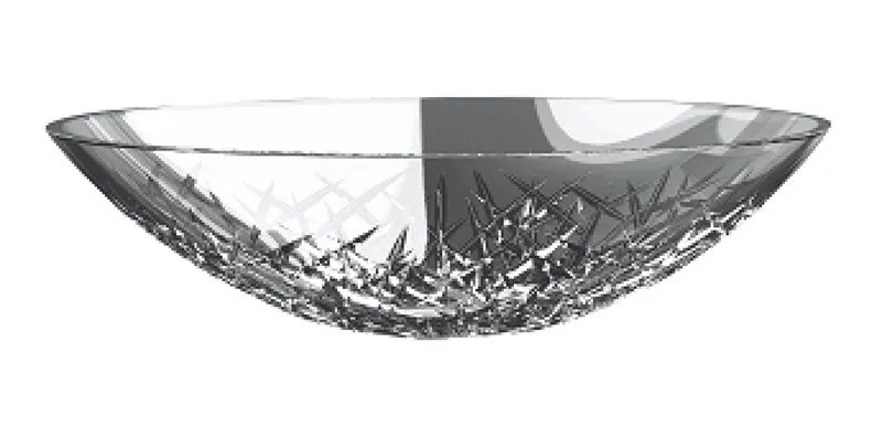 GD Aufsatzb.Ice Oval,#ICEOVT01F4 Transp, B51,0 x T34,5 x H15,5