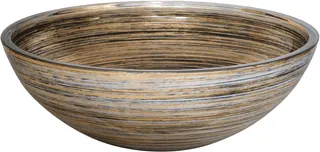 GD Aufsatzb.Graffiti 40,#GRAFFITI44BG Schwarz-Gold-Elfenbein, D44,0 x H 15,0
