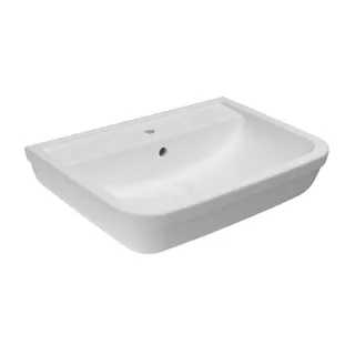 sanibel 3001-Waschtisch A16 700x510mm eckig weiß