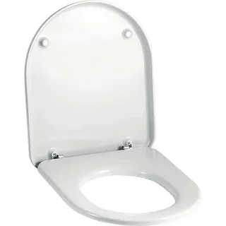 Geberit Mango WC-Sitz, weiß Scharniere verchromt – Bild 2