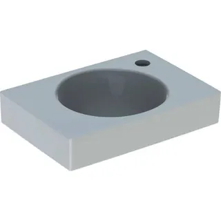 Geberit Preciosa II Handwaschbecken, 40x28cm Hahnloch rechts, ohne Überlauf, weiß, KeraTect – Bild 2