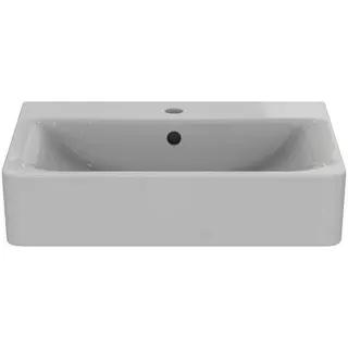 IS Waschtisch Connect Cube, 1Hl., m.Ül., 600x460x175mm, Weiß