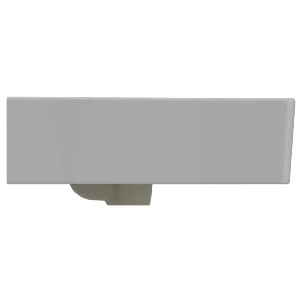 Ideal Standard Waschtisch Connect Cube, ohne Hahnloch,mit Überlauf, 600x460x175mm, Weiß