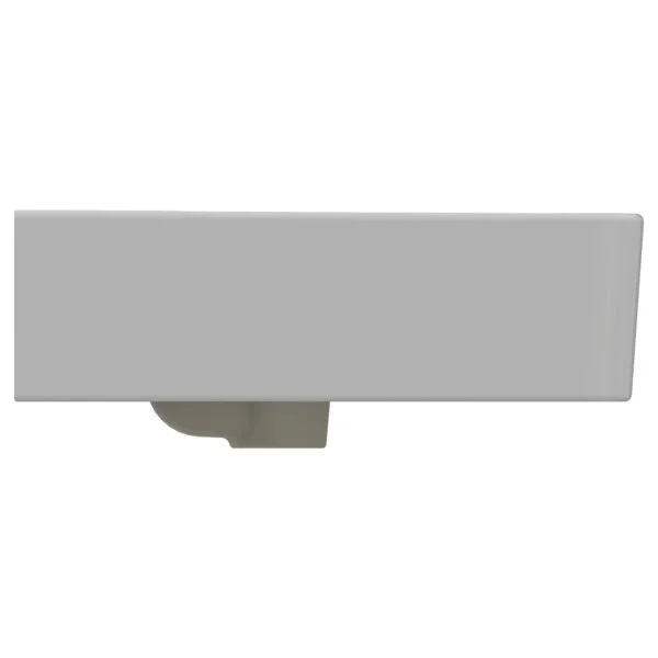 Ideal Standard Waschtisch Connect Cube, ohne Hahnloch,mit Überlauf, 550x460x175mm, Weiß