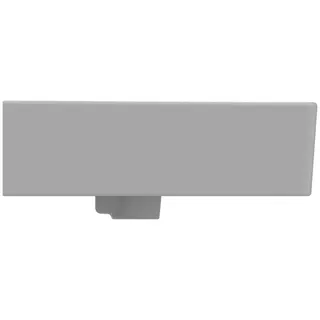 Ideal Standard Waschtisch Connect Cube, ohne Hahnloch,ohne Überlauf, 600x460x175mm, Weiß mit Ideal Plus
