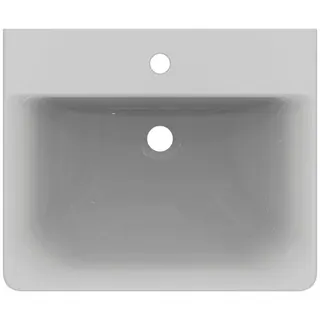 Ideal Standard Waschtisch Connect Cube, 1 Hahnloch, ohne Überlauf, 550x460x175mm, Weiß