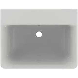 Ideal Standard Waschtisch Connect Cube, ohne Hahnloch,mit Überlauf, 600x460x175mm, Weiß – Bild 3