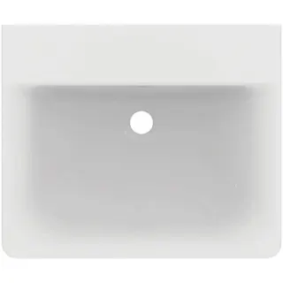 Ideal Standard Waschtisch Connect Cube, ohne Hahnloch,mit Überlauf, 550x460x175mm, Weiß – Bild 4