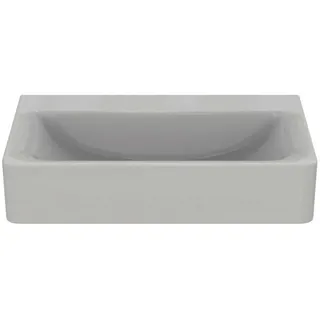 Ideal Standard Waschtisch Connect Cube, ohne Hahnloch,ohne Überlauf, 650x460x175mm, Weiß