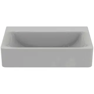 Ideal Standard Waschtisch Connect Cube, ohne Hahnloch,ohne Überlauf, 600x460x175mm, Weiß mit Ideal Plus – Bild 2