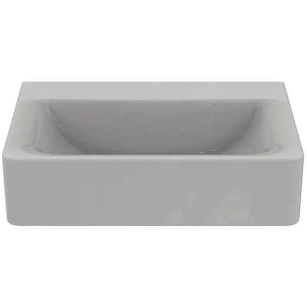 Ideal Standard Waschtisch Connect Cube, ohne Hahnloch,ohne Überlauf, 550x460x175mm, Weiß