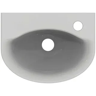 IS Handwaschbecken Connect Arc, 1Hl., m.Ül., 350x260x155mm, Weiß