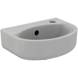 Ideal Standard Handwaschbecken Connect Arc, 1 Hahnloch, mit Überlauf, 350x260x155mm, Weiß – Bild 4