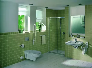 Ideal Standard Wandtiefspül-WC Contour 21, barrierefrei, 355x700x380mm, Weiß – Bild 2
