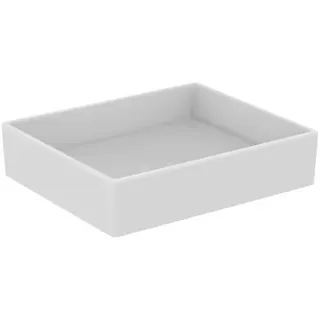 Ideal Standard Aufsatzwaschtisch Strada, ohne Hahnloch, ohne Überlauf, 500x420x140mm, Weiß – Bild 2