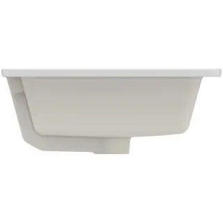 Ideal Standard Einbauwaschtisch Strada, ohne Hahnloch, mit Überlauf, 595x435x170mm, Weiß
