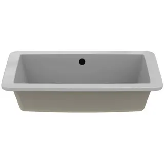 Ideal Standard Einbauwaschtisch Strada, ohne Hahnloch, mit Überlauf, 595x435x170mm, Weiß – Bild 2
