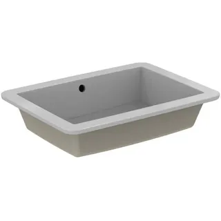 Ideal Standard Einbauwaschtisch Strada, ohne Hahnloch, mit Überlauf, 595x435x170mm, Weiß – Bild 3
