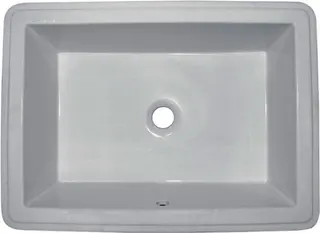 Ideal Standard Einbauwaschtisch Strada, ohne Hahnloch, mit Überlauf, 595x435x170mm, Weiß – Bild 4