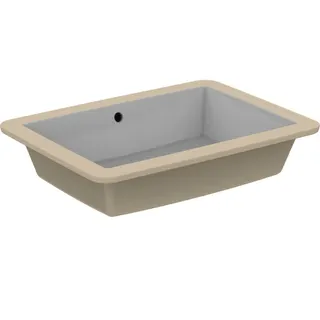 Ideal Standard Unterbauwaschtisch Strada, ohne Hahnloch, mit Überlauf, 595x435x170mm, Weiß