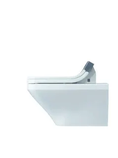 Duravit Wand-WC DuraStyle 620 mm, Tiefspüler Durafix, f.SW m.verd.Anschl., weiß