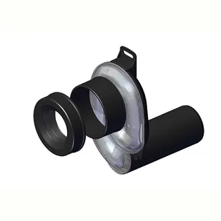 LF Absauge-Siphon DN50 Abgang waagrecht