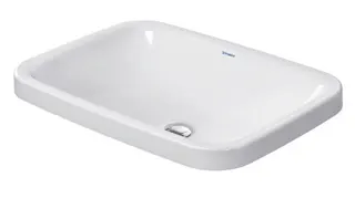 Duravit Einbauwaschtisch DuraStyle 600 mm EB v.oben, o.ÜL, o.HLB, weiß
