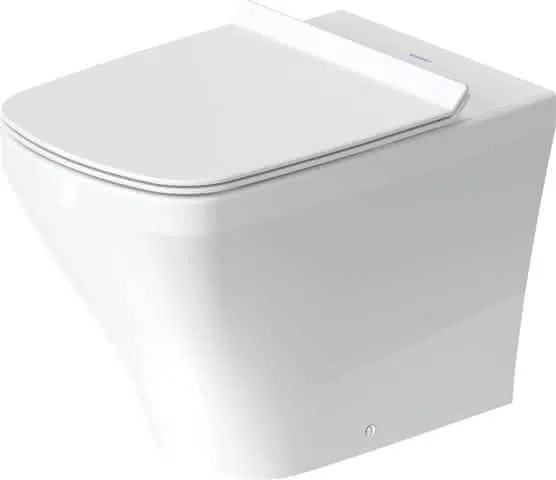 Duravit Stand-WC DuraStyle 570 mm Tiefspüler, Abg.waagr., BTW, weiß