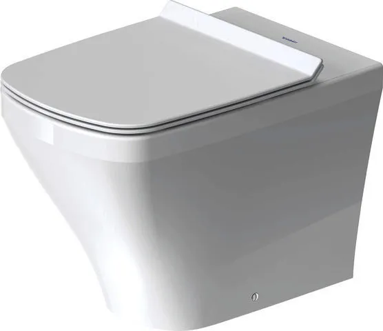Duravit Stand-WC DuraStyle 570 mm Tiefspüler, Abg.waagr., BTW, weiß WG
