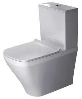 Duravit Stand-WC Kombi DuraStyle 630 mm Tiefspüler, f.SPK, Abg.Vario, weiß WG