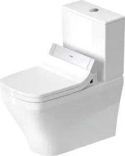 Duravit Stand-WC Kombi DuraStyle 700 mm, TS f.SPK, f.SW m.verd.Anschl., weiß
