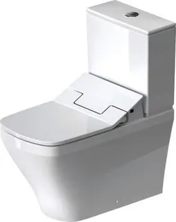 Duravit Stand-WC Kombi DuraStyle 700 mm, TS f.SPK, f.SW m.verd.Anschl., weiß – Bild 2