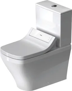 Duravit Stand-WC Kombi DuraStyle 700 mm, TS f.SPK, f.SW m.verd.Anschl., weiß – Bild 3