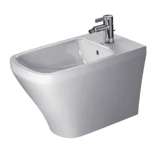DU Stand-Bidet DuraStyle 630 mm mit ÜL, mit HLB, 1 HL, weiß
