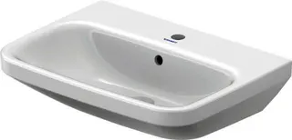 Duravit Waschtisch DuraStyle 600 mm mit ÜL, mit HLB, 1 HL, weiß – Bild 3
