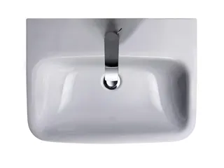 Duravit Waschtisch DuraStyle 600 mm mit ÜL, mit HLB, 1 HL, weiß WonderGliss – Bild 2