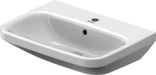 Duravit Waschtisch DuraStyle 600 mm mit ÜL, mit HLB, 1 HL, weiß WonderGliss – Bild 4