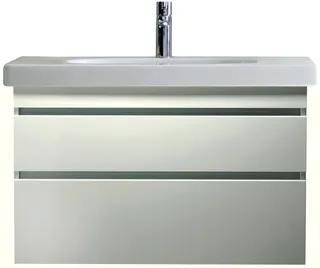 Duravit Möbelwaschtisch DuraStyle 1000 mm mit ÜL, mit HLB, 1 HL, weiß – Bild 2