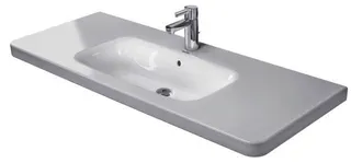 Duravit Möbelwaschtisch DuraStyle 1200 mm mit ÜL, mit HLB, 1 HL, weiß – Bild 2