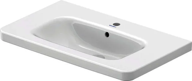 Duravit Möbelwaschtisch DuraStyle 800 mm mit ÜL, mit HLB, 1 HL, weiß