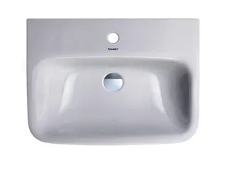 Duravit Waschtisch DuraStyle Med 600 mm ohne ÜL, mit HLB, 1 HL, weiß