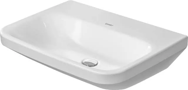 Duravit Waschtisch DuraStyle Med 600 mm ohne ÜL, mit HLB, ohne HL, weiß
